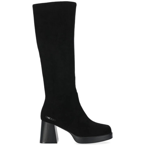 Zapatos Mujer Derbie & Richelieu Chika 10 Botas  New Pam 03 Negro Negro