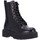 Zapatos Mujer Derbie & Richelieu Chika 10 Botas con Cordones  Orlando 01F Negro Negro