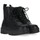 Zapatos Mujer Derbie & Richelieu Chika 10 Botines con Cordones  Suiza 01 Negro Negro
