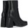 Zapatos Mujer Derbie & Richelieu Chika 10 Botines con Cremallera  New Pam 01 Negro Negro