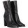 Zapatos Mujer Derbie & Richelieu Chika 10 Botines  Pampera 02 Negro Negro