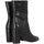 Zapatos Mujer Derbie & Richelieu Chika 10 Botines  Pampera 02 Negro Negro