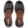 Zapatos Mujer Derbie & Richelieu Chika 10 Sandalias de Cuña  Aldara 03 Negro Negro