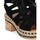 Zapatos Mujer Derbie & Richelieu Chika 10 Sandalias de Tacón  Amina 03 Negro Negro