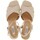 Zapatos Mujer Derbie & Richelieu Chika 10 Sandalias de Plataforma  Flora 15 Arena Marrón