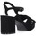 Zapatos Mujer Derbie & Richelieu Chika 10 Sandalias de Plataforma  Flora 15 Negro Negro
