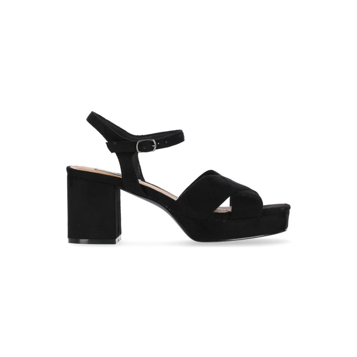 Zapatos Mujer Derbie & Richelieu Chika 10 Sandalias de Plataforma  Flora 15 Negro Negro