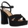 Zapatos Mujer Derbie & Richelieu Chika 10 Sandalias de Plataforma  Jolie 07 Negro Negro