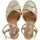 Zapatos Mujer Derbie & Richelieu Chika 10 Sandalias de Plataforma  Jolie 10 Oro Amarillo