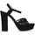 Zapatos Mujer Derbie & Richelieu Chika 10 Sandalias de Plataforma  Saturday 11 Negro Negro