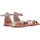 Zapatos Mujer Derbie & Richelieu Chika 10 Sandalias Planas  Marquesa 5153 Cava Rosa
