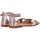 Zapatos Mujer Derbie & Richelieu Chika 10 Sandalias Planas  Marquesa 5153 Cava Rosa