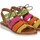 Zapatos Mujer Derbie & Richelieu Chika 10 Sandalias Planas  Mari 02 Multicolor Multicolor
