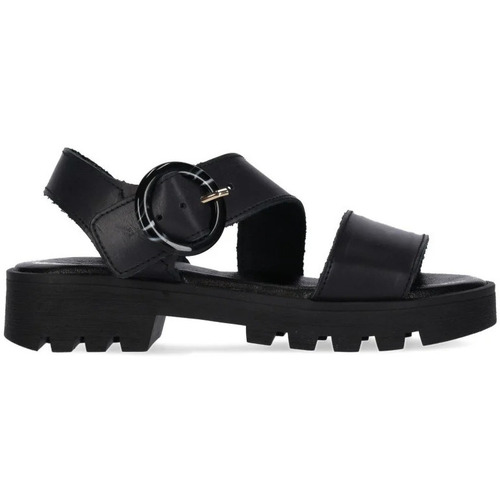 Zapatos Mujer Derbie & Richelieu Chika 10 Sandalias Planas  Marion 08 Negro Negro