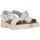 Zapatos Mujer Derbie & Richelieu Chika 10 Sandalias Planas  Marion 16 Blanco Blanco