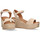 Zapatos Mujer Sandalias Popa 74645 Beige