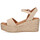 Zapatos Mujer Sandalias Popa 74645 Beige