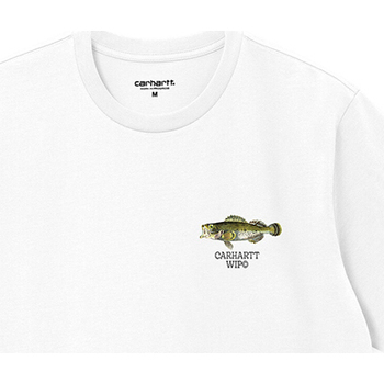 textil Camisetas manga corta Carhartt WIP FISH | T-SHI Blanco