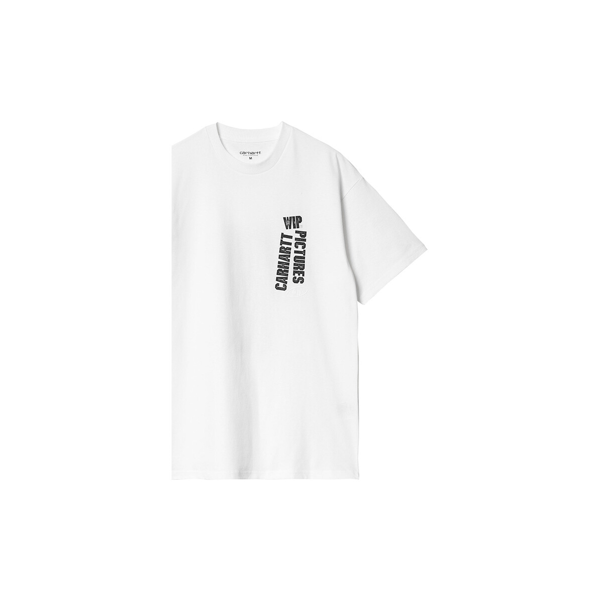 textil Camisetas manga corta Carhartt WIP S/S WIP PICT Blanco