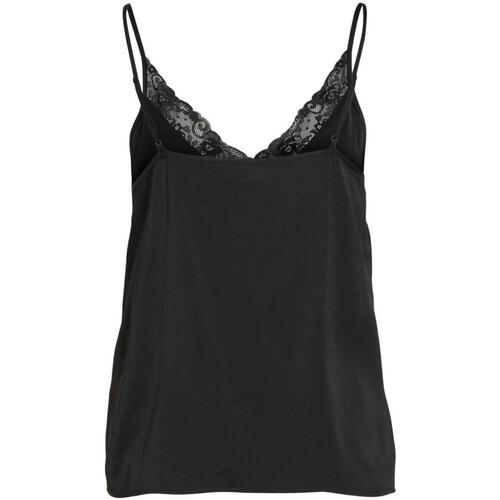 textil Mujer Tops y Camisetas Vila 14084535-Black Negro