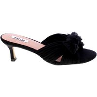 Zapatos Mujer Sandalias Bibi Lou Mules Donna Nero 802z67je Negro