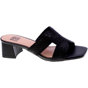 Zapatos Mujer Sandalias Bibi Lou Mules Donna Nero 879z94hg Negro