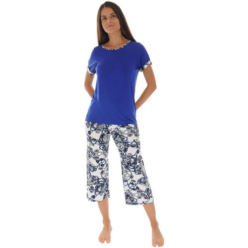 textil Mujer Pijama Christian Cane GARANCE Azul