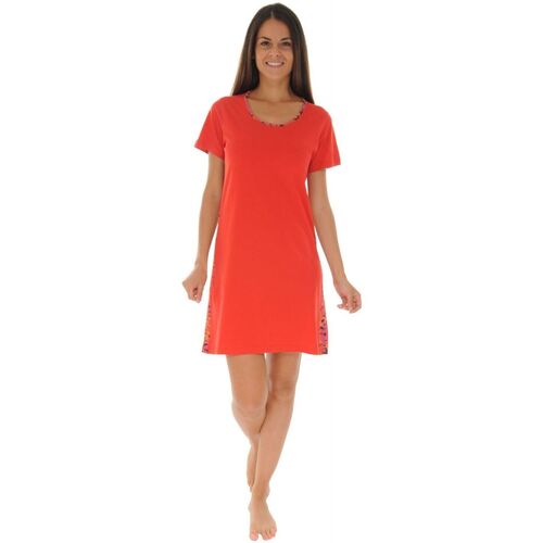 textil Mujer Pijama Christian Cane GEMMA Rojo
