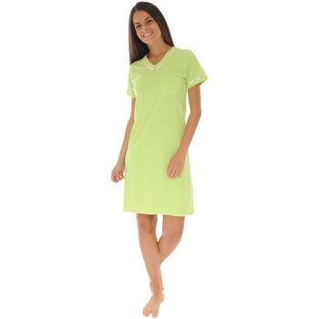 textil Mujer Pijama Christian Cane GILIANE Verde