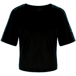 textil Mujer Camisetas manga corta Emporio Armani EA7 3DTT02-TJ02Z Negro
