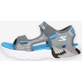 Zapatos Niño Sandalias Skechers 400614L-CCBL Gris