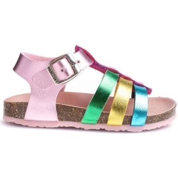 Zapatos Niños Sandalias Pablosky Laminado Kids Sandals 28870 K - Laminado Rosa Multicolor