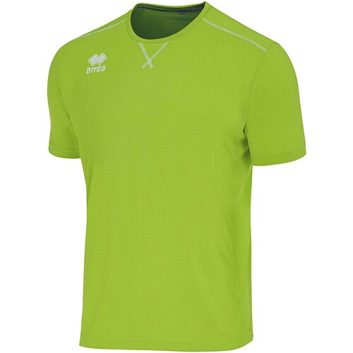 textil Tops y Camisetas Errea Everton Maglia Mc Ad Verde