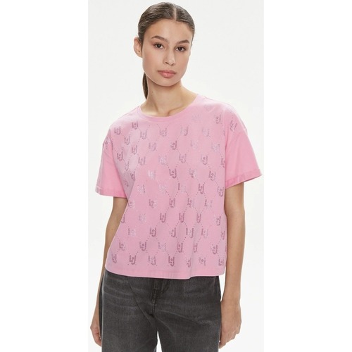 textil Mujer Tops y Camisetas Liu Jo MA4326J5904 Rosa