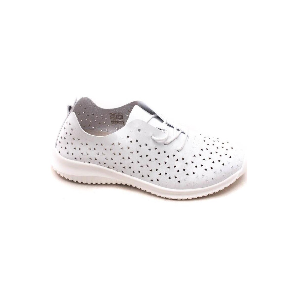 Zapatos Mujer Deportivas Moda Ecoligeros LIBERTE Blanco