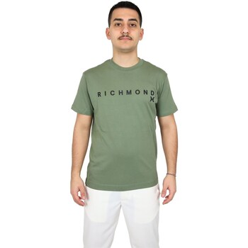 textil Hombre Camisetas manga corta Richmond X UMP24004TS Verde