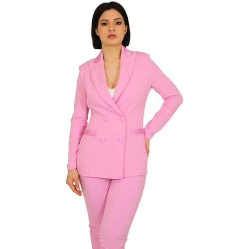 textil Mujer Chaquetas / Americana Zahjr 53539114 Rosa