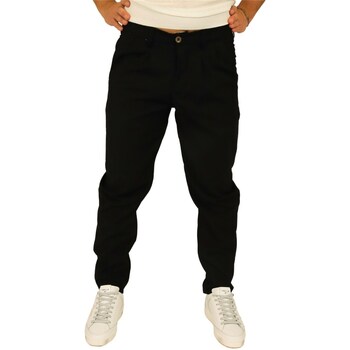 textil Hombre Pantalones con 5 bolsillos Hyps LUCCA 13 Negro