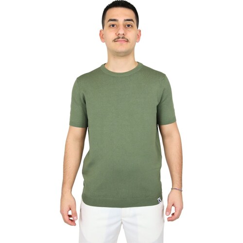 textil Hombre Camisetas manga corta Richmond X UMP24219MA Verde