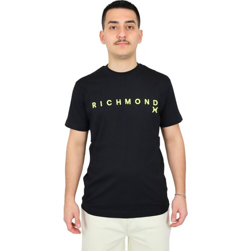 textil Hombre Camisetas manga corta Richmond X UMP24004TS Negro