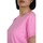 textil Mujer Camisetas manga corta Zahjr 53538592 Rosa