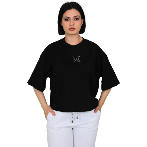 textil Mujer Camisetas manga corta Richmond X UWP24117TS Negro