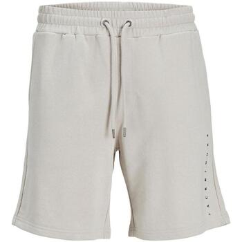 textil Hombre Shorts / Bermudas Jack & Jones 12248831-Moonbeam Blanco