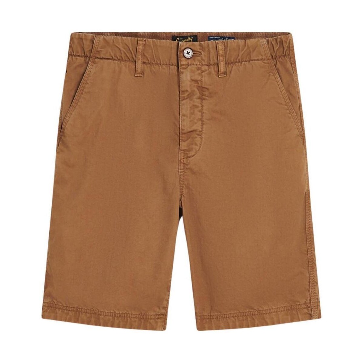 textil Hombre Shorts / Bermudas Superdry M7110397A-8LP Marrón