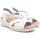 Zapatos Mujer Sandalias Treinta's 4129 Blanco