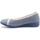 Zapatos Mujer Zapatillas bajas Berevere V3304 Azul