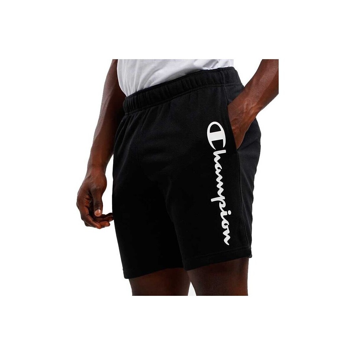 textil Hombre Pantalones cortos Champion 217429 Negro