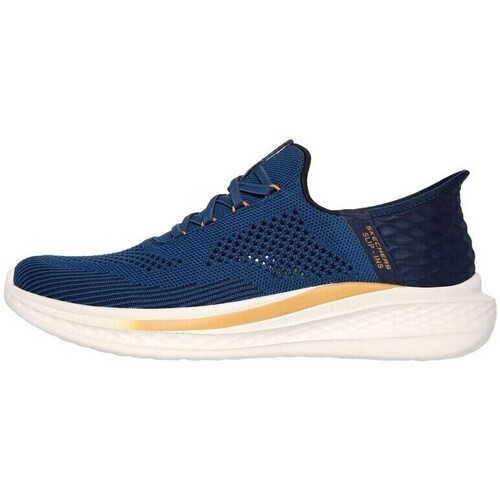 Zapatos Hombre Zapatillas bajas Skechers SLADE-QUINTO SLIP INS 210810/BLU Azul