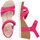 Zapatos Mujer Sandalias Panama Jack JULIA B58 NOBUCK ROSA Rosa