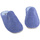 Zapatos Mujer Pantuflas Escoolers CHINELA DE CASA RIZO PISO ESPECIAL PARQUET Azul
